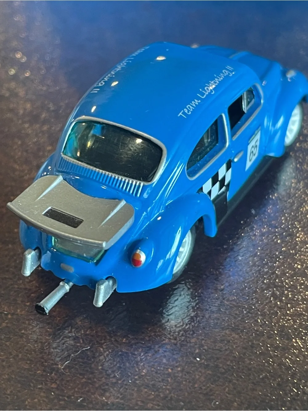 1965 VW Volkswagen Rally Racing Beetle Bug 1/64 Scale Johnny Lighting